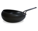 Wok en tôle d'acier BK Wokarang Black Steel ø 30 cm / 2,6 Litres - sans revêtement antiadhésif