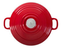 Cocotte BK Bourgogne Chili Red Fonte ø 24 cm / 4,2 litres - revêtement émaillé antiadhésif