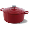 Cocotte BK Bourgogne Chili Red ø 28 cm / 6,7 litre - émail antiadhésif
