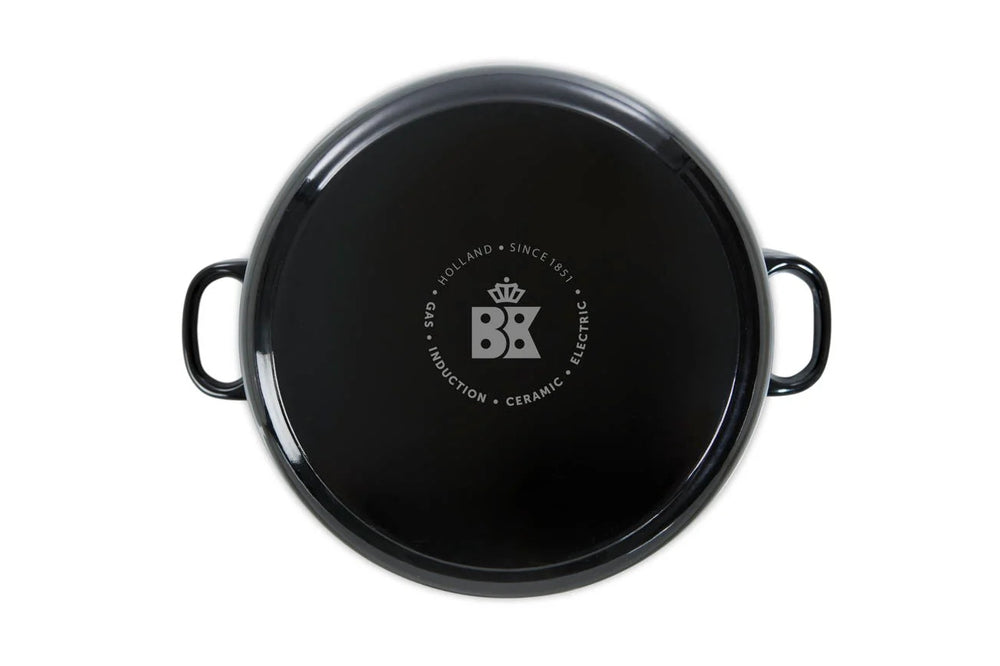 Cocotte BK Bourgogne Jet Black Fonte ø 24 cm / 4,2 litre - émail antiadhésif