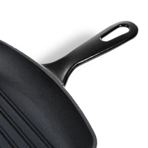 Poêle-gril BK Bourgogne Jet Black Fonte 26 x 26 cm - émaillée antiadhésive