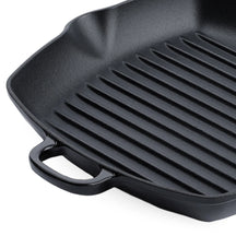 Poêle-gril BK Bourgogne Jet Black Fonte 26 x 26 cm - émaillée antiadhésive