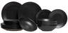 Set de vaisselle Studio Tavola - 6 personnes - Black Tie - 27 cm - 18 pièces