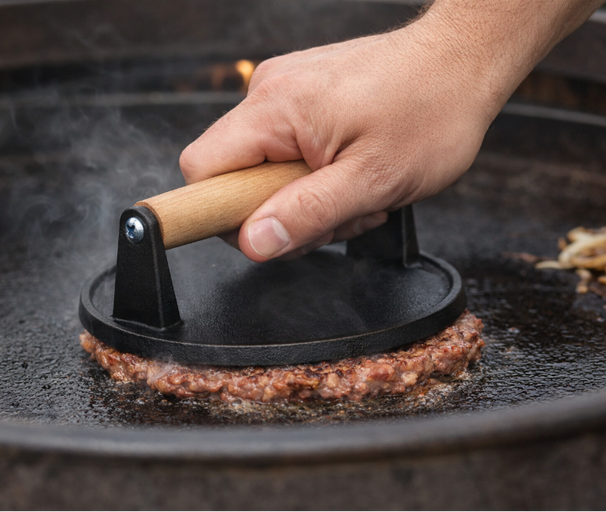 Presse à hamburger Blackwell - Presse à burger smash - Cook & Grill - Ø 18 cm