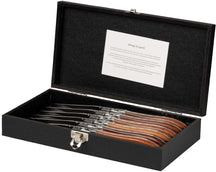Set de couverts a steak Blackwell - Couteaux a steak - Laguiole - 12 pieces