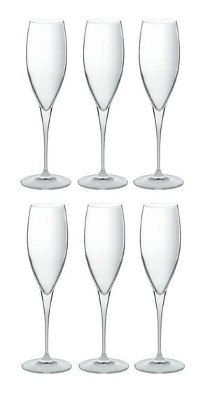 Set de verres à champagne Bormioli Rocco - Verres à champagne - 26 cl - 6 pièces