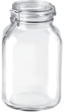 Ensemble de bocaux Bormioli Rocco - Bocal en verre - Fido - 3 L - 2 pièces