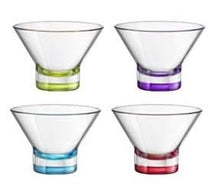 Set de coupes a glace Bormioli Rocco - Multicolore - Ypsilon - 375 ml - 4 pièces