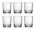 Ensemble de verres à liqueur Bormioli - Digestif - Caravelle - 5 cl - 6 pièces