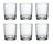 Ensemble de verres à liqueur Bormioli - Digestif - Caravelle - 5 cl - 6 pièces