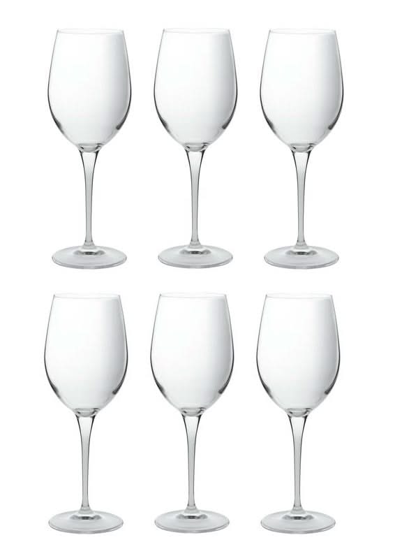 Set de verres a vin Bormioli - Verres a vin blanc - Premium - 33 cl - 6 pièces