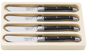 Set de couteaux à beurre Laguiole Style de Vie - Couteau à beurre - 4 pièces