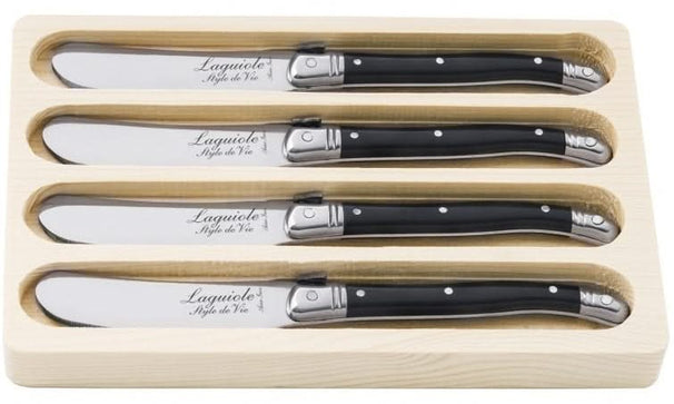 Set de couteaux à beurre Laguiole Style de Vie - Couteau à beurre - 4 pièces