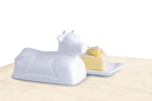 Beurrier Cookinglife - Beurrier a couvercle - Vache - 20 x 12 cm