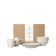 Ensemble de petit-déjeuner Broste Copenhagen Nordic Vanilla 6 pièces / 2 personnes - 2 assiettes à petit-déjeuner, 2 bols et 2 tasses
