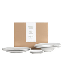 Ensemble de pâtes Broste Copenhagen Stevns 6 pièces / 2 personnes - 2 assiettes à pâte, 2 assiettes à diner et 2 petite assiettes
