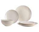 Ensemble de vaisselle Broste Copenhagen Nordic Vanilla 6 pièces / 2 personnes - 2 assiettes à diner, 2 assiettes à petit-déjeuner et 2 bols