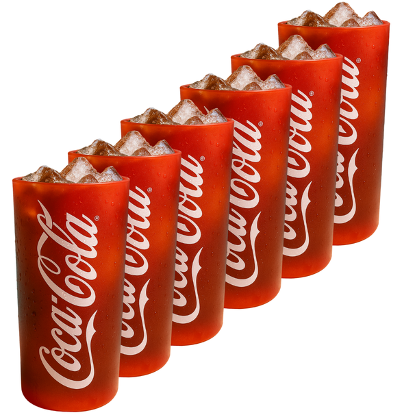 Set de verres longdrink Coca-Cola - Verres à soda - Coca-Cola - 270ml - 4 pièces