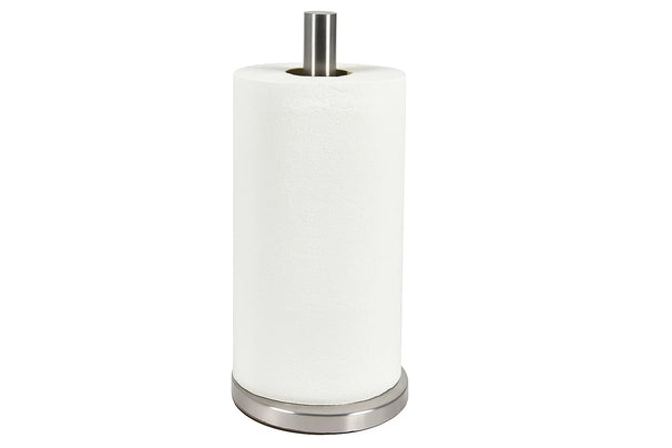 Porte-essuie-tout Cookinglife - Support de plan de travail - en inox - 33 cm
