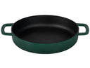 Poêle à Frire avec 2 poignées en fonte Combekk Holly Green ø 28 cm - revêtement émaillé antiadhésif