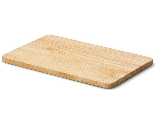 Planche à découper en bois Continenta - Bois de caoutchouc - 24 x 15 cm