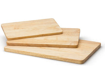 Continenta Houten Snijplank - Rubberhout - 24 x 15 cm - verschillende formaten