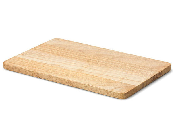 Planche à découper en bois Continenta - Bois de caoutchouc - 29 x 18,5 cm