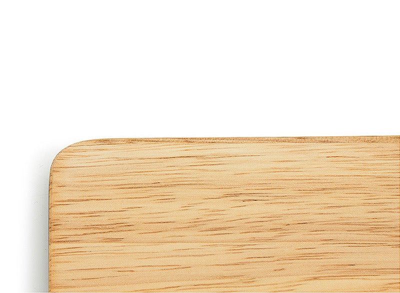 Continenta Houten Snijplank - Rubberhout - 29 x 18.5 cm - detail 1