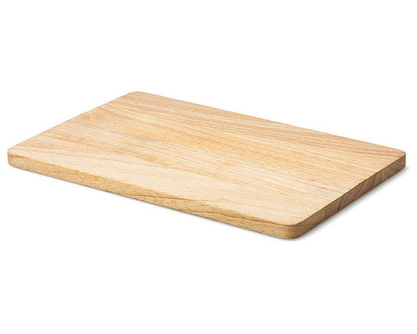 Planche à découper en bois Continenta - Bois de caoutchouc - 34 x 22 cm