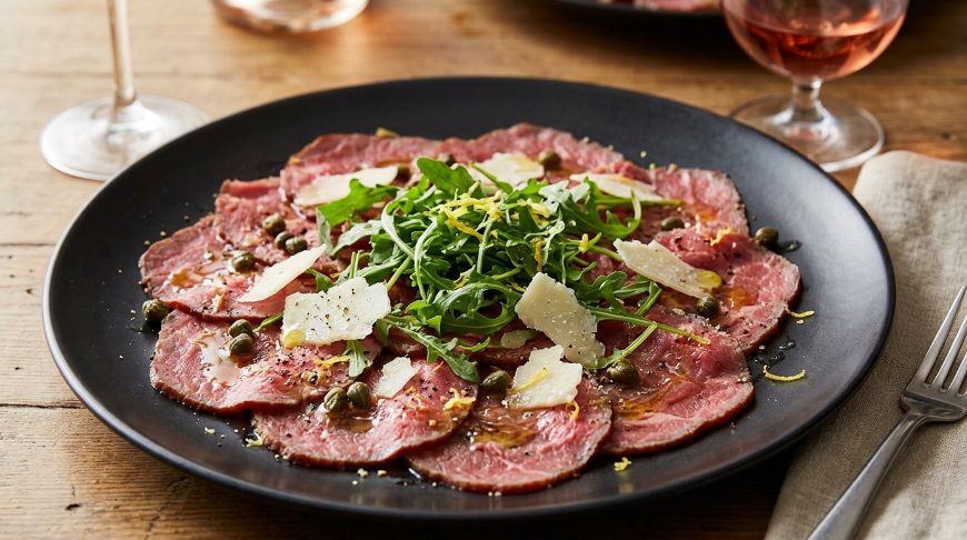 Fines tranches, riche en saveurs et étonnamment simple à présenter