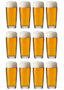 Cookinglife Verre à bière Flûte 190 ml - 12 pièces