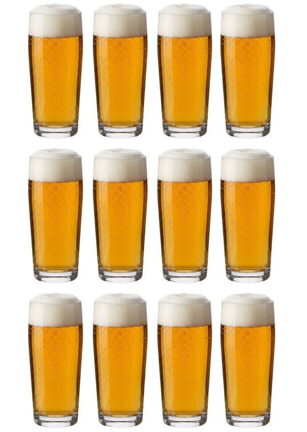 Cookinglife Verre à bière Flûte 190 ml - 12 pièces