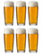 Verres à bière Cookinglife 'Fluitje' 190 ml - 6 pièces