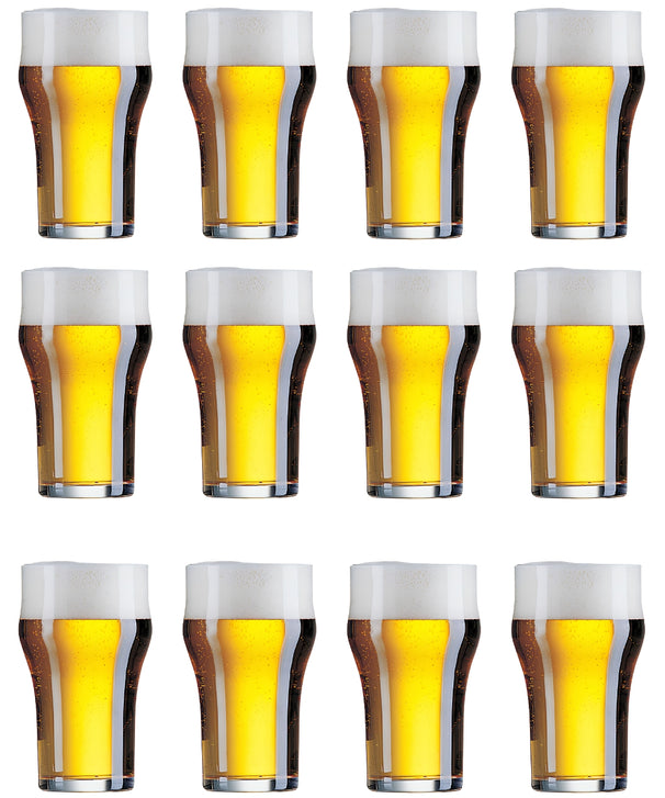 Verres à bière Cookinglife Nonic 340 ml - 12 pièces