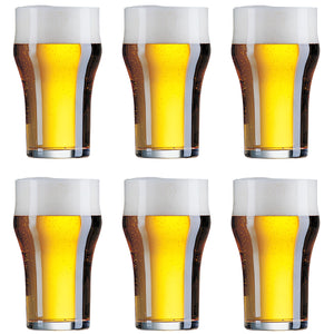 Verres à bière Cookinglife Nonic 340 ml - 6 pièces