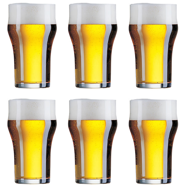 Verres à bière Cookinglife Nonic 340 ml - 6 pièces