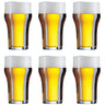 Verres à bière Cookinglife Nonic 340 ml - 6 pièces