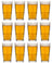Cookinglife Verre à bière Vaasje / Amsterdammer 340 ml - 12 pièces