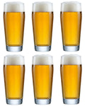 Verres à bière Cookinglife Willybecher 330 ml - 6 pièces