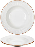 Assiettes creuses Cookinglife Stratton ø 22 cm - Assiettes à pâtes - 6 pièces