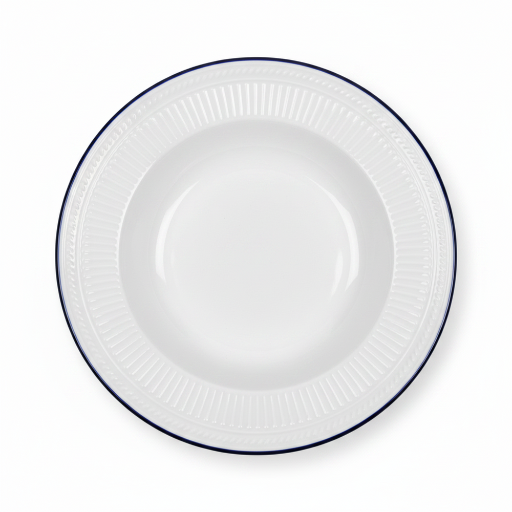 Assiettes creuses Cookinglife Whitmore ø 22 cm - Assiettes à pâtes - 6 pièces