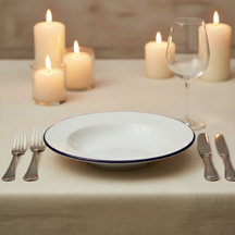 Assiettes creuses Cookinglife Whitmore ø 22 cm - Assiettes à pâtes - 6 pièces