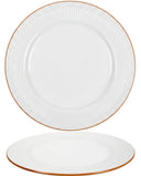 Assiettes plates Cookinglife Stratton ø 27 cm - 6 pièces