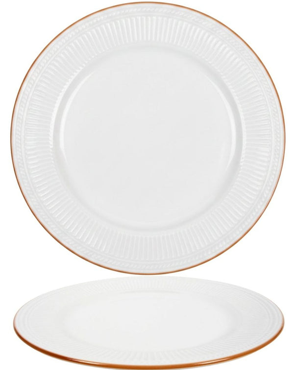 Assiettes plates Cookinglife Stratton ø 27 cm - 6 pièces