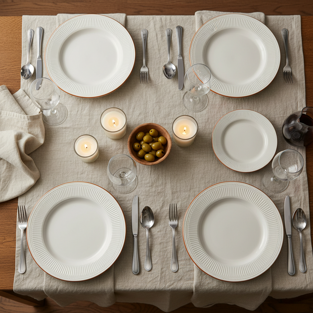 Ensemble de vaisselle Cookinglife Stratton 18 pièces / 6 personnes