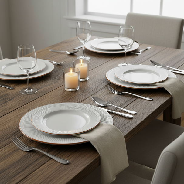 Ensemble de vaisselle Cookinglife Stratton 18 pièces / 6 personnes