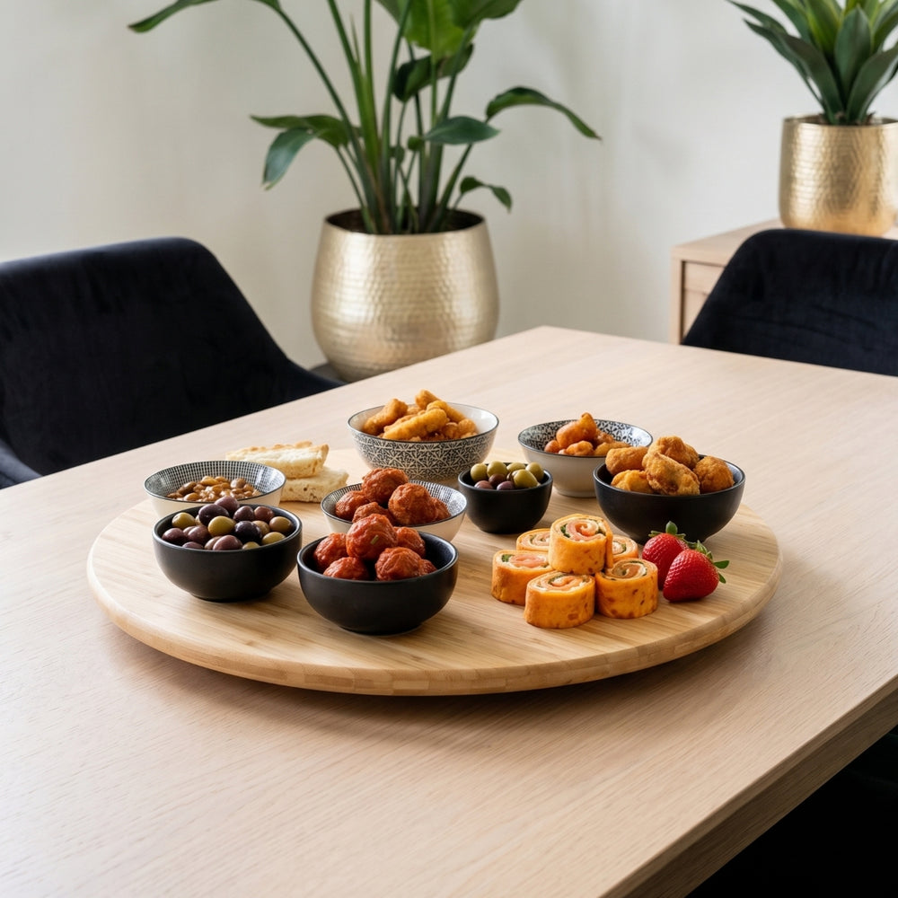 Plateau tournant Cookinglife - Lazy Susan - Bambou - ø 50 cm