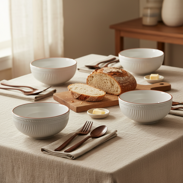 Ensemble de Bols Cookinglife Stratton ø 15.5 cm - Bols à soupe - 6 pièces
