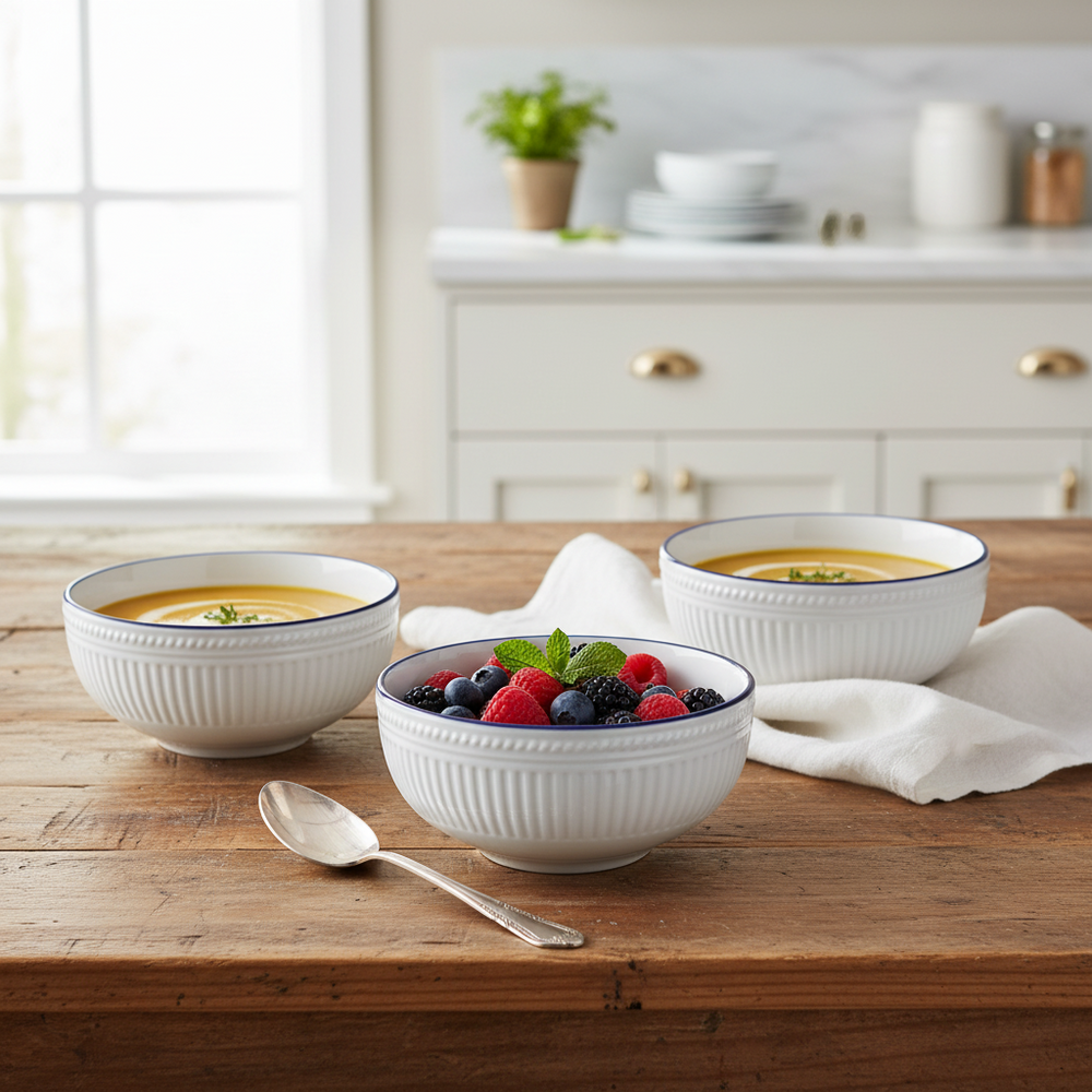 Ensemble de Bols Cookinglife Whitmore ø 15.5 cm - Bols à soupe - 6 pièces