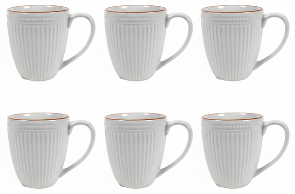 Mugs Cookinglife Stratton 350 ml - 6 pièces